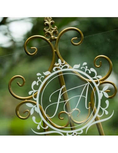 Plan de table Mariage plexiglass Baroque Plan de table Mariage plexiglass Baroque