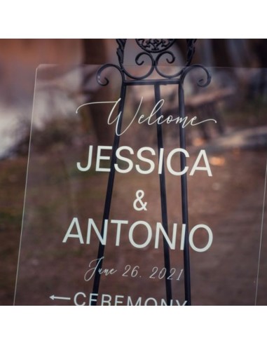 Panneau directionnel Mariage en...