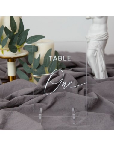 Numéro ou nom de table mariage en... Numéro ou nom de table mariage en...