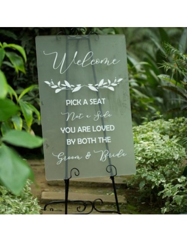 Plan de table Mariage Plexiglas semi...