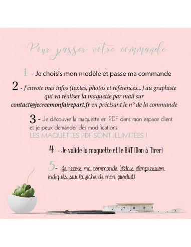 Faire-part Mariage Plexiglas Miroir...