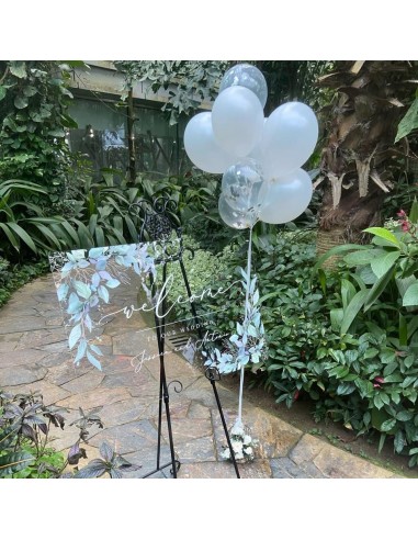 Tableau de Bienvenue Mariage en...