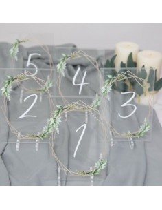 Numéro ou nom de table...