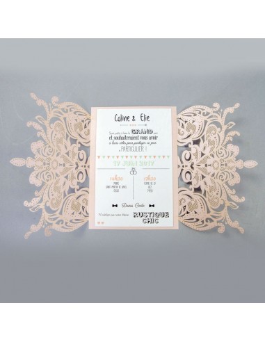 Faire-part Mariage Gatsby - POC0156 Faire-part Mariage Gatsby - POC0156