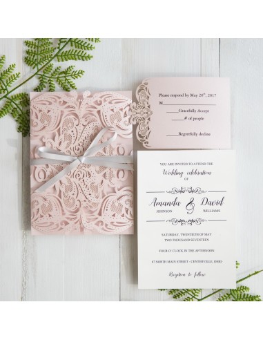 Faire-part Mariage Gatsby - POC0156 Faire-part Mariage Gatsby - POC0156