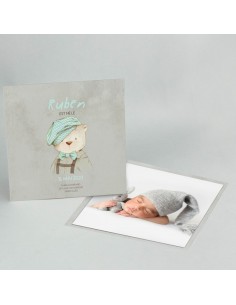 Faire-part Naissance Ourson...