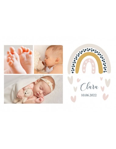 Faire-part Naissance Arc en ciel -... Faire-part Naissance Arc en ciel -...