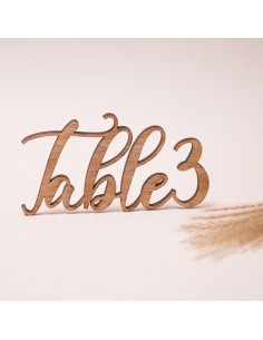 Nom de table mariage...