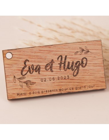 Etiquette personnalisée gravée Bois Etiquette personnalisée gravée Bois