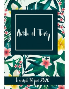 Faire-part numérique Flore...