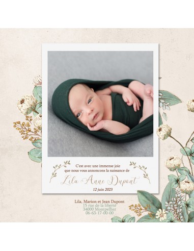 Faire-Part Naissance Magnet...