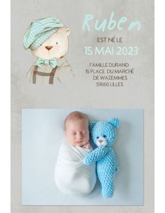 Faire-Part Naissance Magnet...