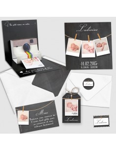 Faire-part Naissance pop up... 2