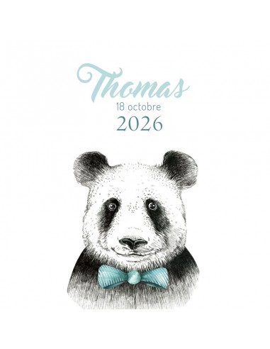 Faire-part Naissance Panda -...