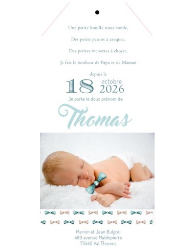 Faire-part Naissance Panda triptyque... Faire-part Naissance Panda triptyque...