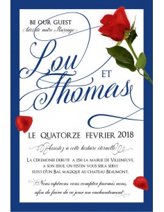 Faire-part numérique Belle...