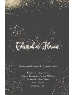 Faire-part numérique nuit...