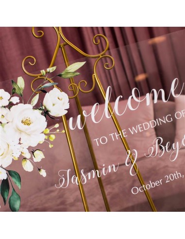 Tableau de bienvenue mariage...