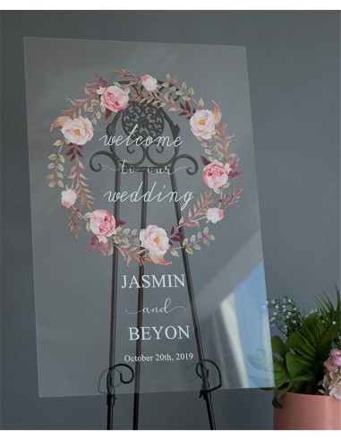 Tableau de bienvenue Mariage sur... Tableau de bienvenue Mariage sur...