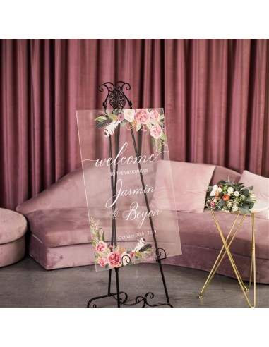 Tableau de bienvenue Plexiglass... Tableau de bienvenue Plexiglass...