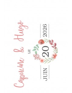 Etiquette mariage fleurs... 2