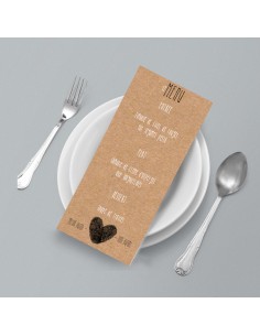 Menu Mariage Empreinte...