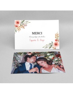 Remerciements fleurs des...