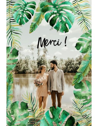Remerciements tropical - Collection... Remerciements tropical - Collection...