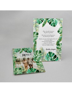 Remerciements tropical -...