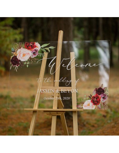 Tableau de bienvenue en plexiglass... Tableau de bienvenue en plexiglass...