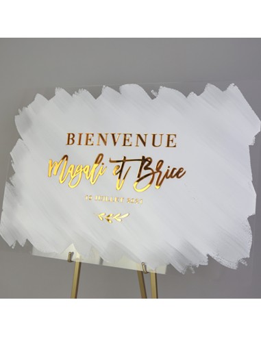 Tableau de Bienvenue plexiglas...