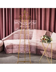 Plan de table en plexiglas...