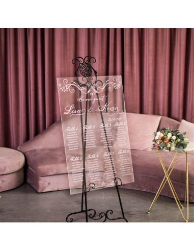 Plan de table en plexiglas - Fantaisie