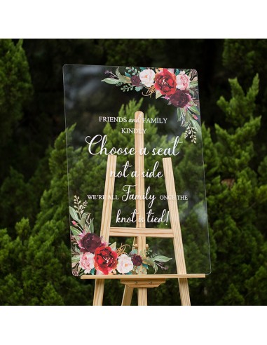 Plan de table en plexiglass - Fleurs... Plan de table en plexiglass - Fleurs...