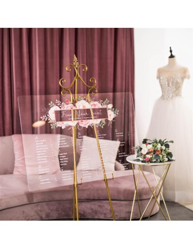 Plan de table mariage plexiglass...