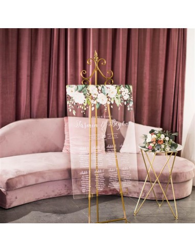 Plan de table Mariage plexiglass...