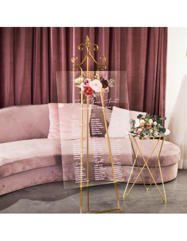 Plan de table Mariage plexiglas...