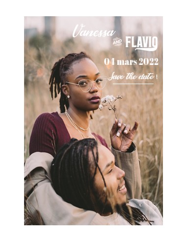 Save the date Mariage musique -...