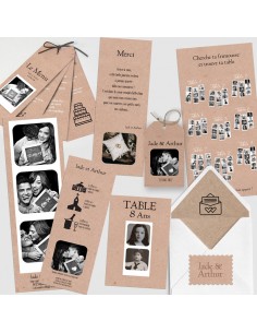 Faire-part Mariage Marque... 2