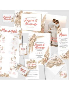 Faire-part Mariage Pampa -... 2
