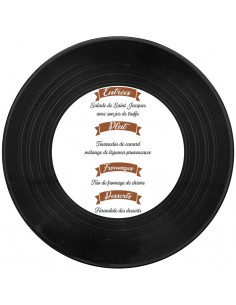 Menu Mariage Musique -... 2