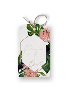 Étiquette mariage jungle -...