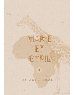Étiquette mariage Afrique -... 2