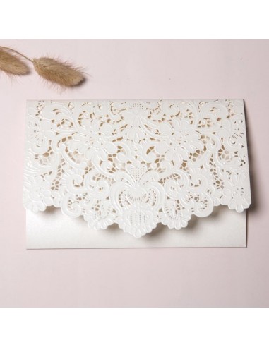 Pochette pocketfold avec gaufrage...