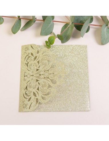 Pochette faire-part mariage avec un... Pochette faire-part mariage avec un...