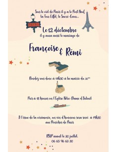 Faire-part numérique Paris... 2