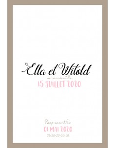 Faire-part numérique...