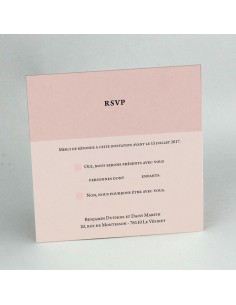 Carton RSVP nude - Daisy