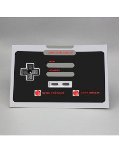 Carton RSVP geek - Aurore