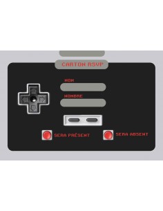 Carton RSVP geek - Aurore 2